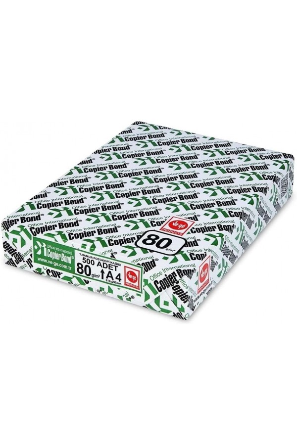 Copier Bond A4 80Gr Beyaz Fotokopi Kağıdı
